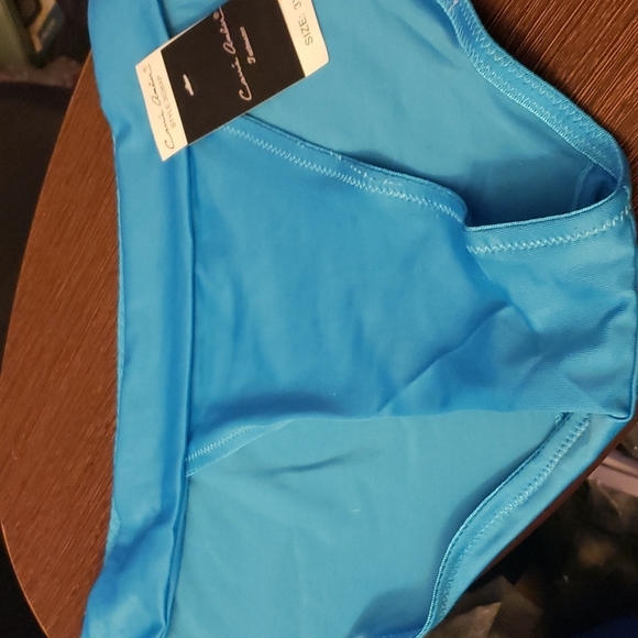 Carrie Amber Intimates High Cut Turquoise Panty Size 3XL (10) style 3026… - Picture 1 of 7